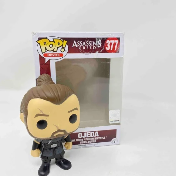 💖MEGA SALE💖Funko Pop Movies ASSASSINS CREED # 377 Ojeda Vinyl Figure Toy Rare - Picture 3 of 7